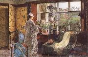 Atkinson Grimshaw Spring oil painting reproduction